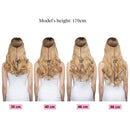 Estensioni dei capelli da castano a dorato