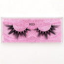 Ciglia finte 3D in pelliccia di visone