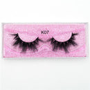 Ciglia finte 3D in pelliccia di visone